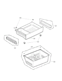 Freezer Parts parts for Lg Bottom-Mount Refrigerator LFXS26973D/00 from AppliancePartsPros.com