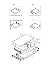 Refrigerator Parts parts for Lg Bottom-Mount Refrigerator LFXS26973D/00 from AppliancePartsPros.com