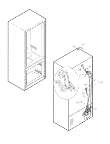 Valve & Water Tube Parts parts for Lg Bottom-Mount Refrigerator LFXS26973D/00 from AppliancePartsPros.com