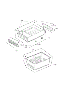 Freezer Parts parts for Lg Bottom-Mount Refrigerator LFXS28596M/00 from AppliancePartsPros.com