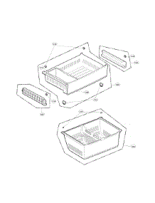 Freezer Parts parts for Lg Bottom-Mount Refrigerator LFXS28596S/00 from AppliancePartsPros.com