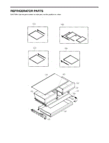 Refrigerator Parts parts for Lg Bottom-Mount Refrigerator LFXS28596S/00 from AppliancePartsPros.com
