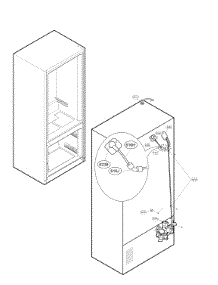 Valve And Water Tube Parts parts for Lg Bottom-Mount Refrigerator LFXS28968D/00 from AppliancePartsPros.com