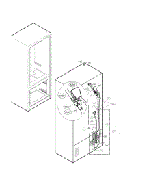 Valve & Water Tube Parts parts for Lg Bottom-Mount Refrigerator LFXS29626B/00 from AppliancePartsPros.com