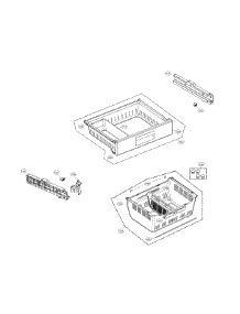 Freezer Parts parts for Lg Bottom-Mount Refrigerator LFXS29626B/00 from AppliancePartsPros.com