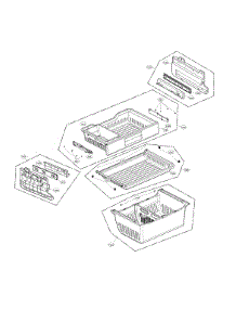 Freezer Parts parts for Lg Bottom-Mount Refrigerator LFXS30726S/01 from AppliancePartsPros.com