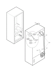 Valve & Water Tube Parts parts for Lg Bottom-Mount Refrigerator LFXS30726S/01 from AppliancePartsPros.com