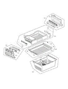 Freezer Parts parts for Lg Bottom-Mount Refrigerator LFXS30766D/01 from AppliancePartsPros.com