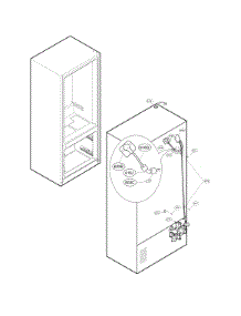 Valve & Water Tube Parts parts for Lg Bottom-Mount Refrigerator LFXS30766D/01 from AppliancePartsPros.com