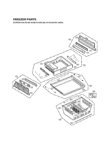 Freezer Parts parts for Lg Bottom-Mount Refrigerator LFXS32766S/01 from AppliancePartsPros.com