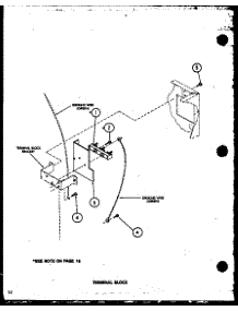 Terminal Block (Le1102 / P7762225w) (Le2402 / P7762227w) (Le2502 / P7762229w) parts for Amana Dryer LG1112/P7762226W from AppliancePartsPros.com