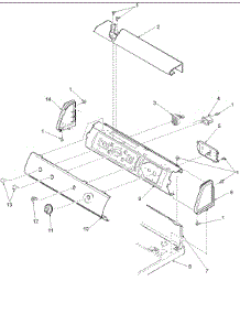 Control Panel parts for Amana Dryer LGA60AL-PLGA60AL from AppliancePartsPros.com