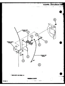 Terminal Block (Led450 / P7762209w) (Led450 / P7762213w) (Led450 / P7762233w) parts for Amana Dryer LGD451/P7762210W from AppliancePartsPros.com