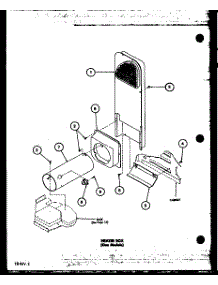 Heater Box (Gas Models) (Lgd451 / P7762210w) (Lgd451 / P7762214w) (Lgd451 / P7762234w) parts for Amana Dryer LGD451/P7762234W from AppliancePartsPros.com