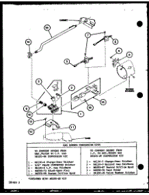 Gas Burner Conversion Kits (Lgd451 / P7762210w) (Lgd451 / P7762214w) (Lgd451 / P7762234w) parts for Amana Dryer LGD451/P7762234W from AppliancePartsPros.com