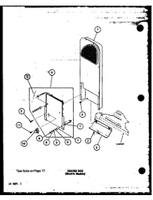 Heater Box (Electric Models) (Led902 / P7804819w) parts for Amana Dryer LGD912/P7804820W from AppliancePartsPros.com