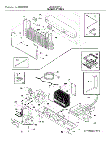 System parts for Frigidaire Bottom-Mount Refrigerator LGHB2867PFJA from AppliancePartsPros.com