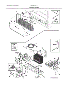 System parts for Frigidaire Bottom-Mount Refrigerator LGHD2369TF8 from AppliancePartsPros.com