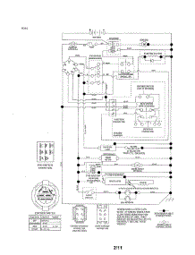 Schematic Diagram parts for Husqvarna Front-Engine Lawn Tractor LGT24K54/240470 from AppliancePartsPros.com