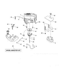 Engine parts for Husqvarna Front-Engine Lawn Tractor LGT24K54/240471 from AppliancePartsPros.com