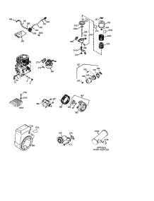 Carburetor / Rewind-Starter parts for Tecumseh Lawn & Garden Engine LH318SA-156552G from AppliancePartsPros.com