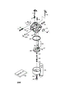 Carburetor Assembly parts for Tecumseh Lawn & Garden Engine LH318SA-156554 from AppliancePartsPros.com