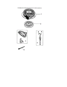 Rewind Starter - 590749 parts for Tecumseh Lawn & Garden Engine LH318SA-156554G from AppliancePartsPros.com