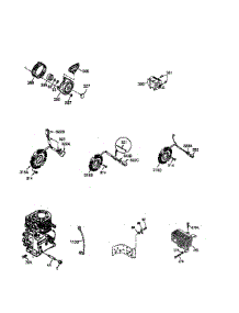 Rewind Starter parts for Tecumseh Lawn & Garden Engine LH358SA-159494Z from AppliancePartsPros.com