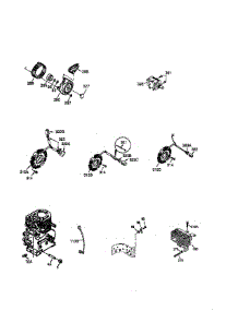 Rewind Starter parts for Tecumseh Lawn & Garden Engine LH358SA-159495Z from AppliancePartsPros.com