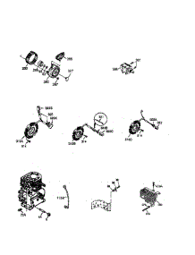 Rewind Starter parts for Tecumseh Lawn & Garden Engine LH358SA-159502Z from AppliancePartsPros.com