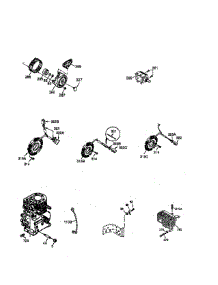 Rewind Starter parts for Tecumseh Lawn & Garden Engine LH358SA-159515Z from AppliancePartsPros.com