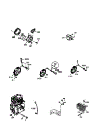 Rewind Starter parts for Tecumseh Lawn & Garden Engine LH358SA-159524Z from AppliancePartsPros.com