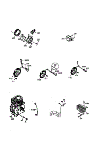 Recoil Starter parts for Tecumseh Lawn & Garden Engine LH358SA-159533Z from AppliancePartsPros.com