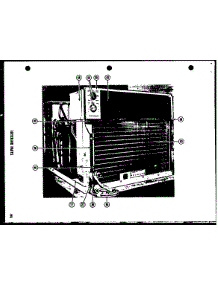 Interior Parts (324-3B) (324-5B) (324-3Bh) (324-5Ch) (329-3B) (329-3Bh) parts for Amana Room Air Conditioner LKG-341HE from AppliancePartsPros.com