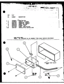 Hard Wire Kit (Ptpwhwk2 / P6362603r) parts for Amana Central Air Conditioner LL-2A/P6333002R from AppliancePartsPros.com
