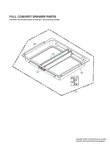 Full Convert Drawer Parts parts for Lg Bottom-Mount Refrigerator LLMXS3006S/00 from AppliancePartsPros.com