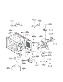 Interior Parts parts for Lg Countertop Microwave LMA1560SB from AppliancePartsPros.com