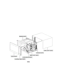 Microwave Parts parts for Lg Countertop Microwave LMC2075ST/00 from AppliancePartsPros.com