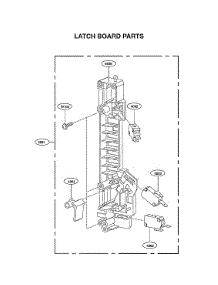 Latch Board Parts parts for Lg Microwave/Hood Combo LMHM2237ST/00 from AppliancePartsPros.com