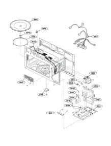Interior Parts (I) parts for Lg Microwave/Hood Combo LMHM2237ST/01 from AppliancePartsPros.com
