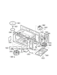 Interior Parts (I) parts for Lg Microwave/Hood Combo LMV-1975ST from AppliancePartsPros.com