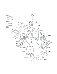 Interior Parts (I) parts for Lg Microwave/Hood Combo LMV1625W from AppliancePartsPros.com
