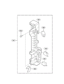 Latch Board Parts parts for Lg Microwave/Hood Combo LMV1630ST from AppliancePartsPros.com