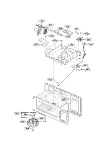 Interior Parts (Ii) parts for Lg Microwave/Hood Combo LMV1630ST from AppliancePartsPros.com
