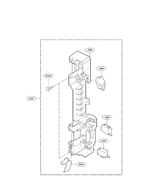 Latchboard Parts parts for Lg Microwave/Hood Combo LMV1680ST from AppliancePartsPros.com