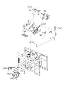Interior Parts Ii parts for Lg Microwave/Hood Combo LMV1762ST/01 from AppliancePartsPros.com