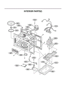 Interior Parts (I) parts for Lg Microwave/Hood Combo LMV1764ST/00 from AppliancePartsPros.com