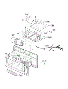 Vent Interior Parts parts for Lg Microwave/Hood Combo LMV1813ST/02 from AppliancePartsPros.com
