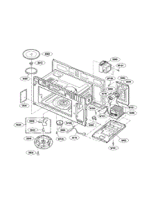 Interior Parts (I) parts for Lg Microwave/Hood Combo LMV1825SB from AppliancePartsPros.com