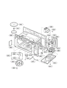 Interior Parts (I) parts for Lg Microwave/Hood Combo LMV1925SBQ from AppliancePartsPros.com
